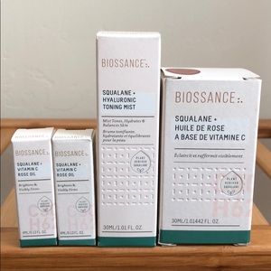 Biossance Bundle: Rose Oil & Toning Mist